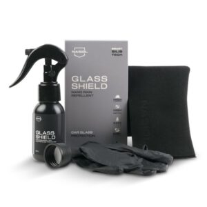 Nasiol GlassShield 50ml - powłoka ochronna na szyby, niewidzialna wycieraczka do 2 lat