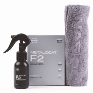 Nasiol MetalCoat F2 50ml - nano powłoka do ochrony lakieru, felg i plastików zewnętrznych