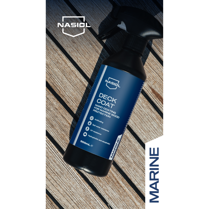 NASIOL Marine DeckCoat 500ml - nano powłoka ceramiczna do drewna i desek jachtów - obrazek 2