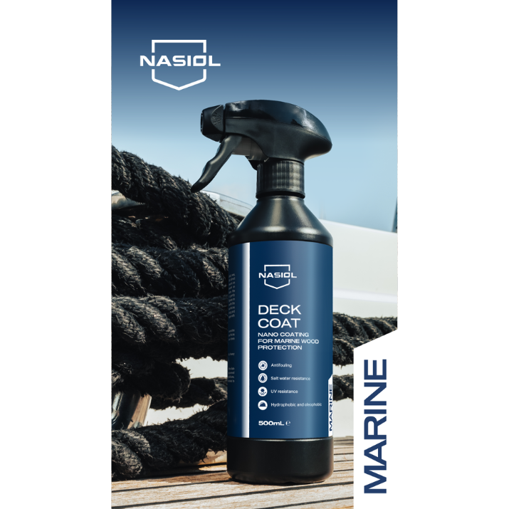 NASIOL Marine DeckCoat 500ml - nano powłoka ceramiczna do drewna i desek jachtów - obrazek 3